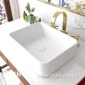 Bathroom Basin Sanitary Ware Ceramic Rectangular Wash Basin